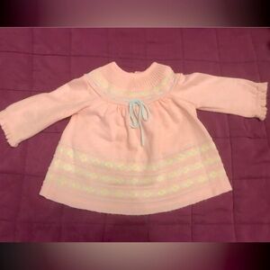 Lot of 4 Vintage Little Girls’ Clothes 3/6- 24 mo in EUC